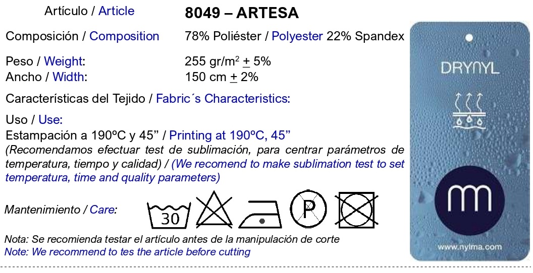 ARTESA 8049